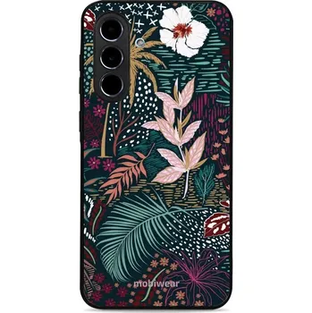 Pouzdro na mobilní telefon Lesklý kryt Mobiwear Glossy - Samsung Galaxy A56 5G - G043G - Temná flóra (Prémiové lesklé pouzdro, obal, kryt Mobiwear Glossy na mobil Samsung Galaxy A56 5G - G043G - Temná flóra, materiál Plast + TPU silikon - krytí po všech stranách, neošoupatelný)