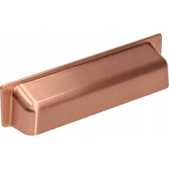 Nábytkové kování Nábytková úchytka mušle GAMET UP11 měď kartáčovaná 96mm