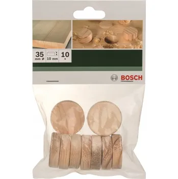 Vrták Kolíky do dřeva Bosch 35 x 35 mm, 10 ks