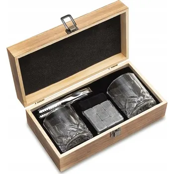 Sklenice Sklenice a chladicí kameny na whisky JAKO DÁREK