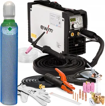 Svářečka INVERTOROVÁ SVAŘEČKA EWM PICOTIG 200 TIG DC MMA PULS HF IGBT 230V 200A 4M