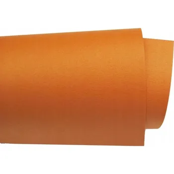 Barevný papír Ozdobný perleťový papír A4, 20 listů, 320 g/m², oranžový