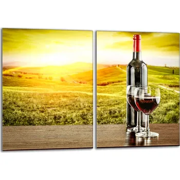 Kuchyňské prkénko Krájecí deska TMK ArtDeko sklo 2 ks