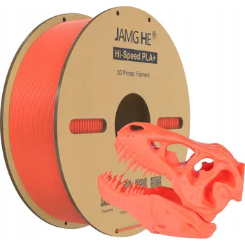 Filament Jamghe Filament vysokorychlostní PLA+ oranžový - 1 kg