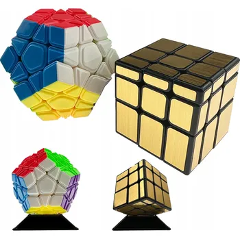 Hlavolam SADA Kostka MEGAMINX Mirror G ORIGINÁL + DÁRKY ZDARMA