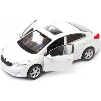 autíčko WELLY KIA CERATO K3 BÍLÁ 1:34 NOVÝ KOVOVÝ MODEL 43678