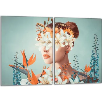 Kuchyňské prkénko Krájecí deska TMK ArtDeko sklo 2 ks