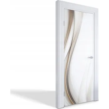 Fototapeta Ozdobná dekorativní fólie na dveře, nábytek, skříň - Éterické vlny 75x205 cm