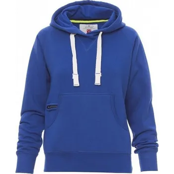 Dámská mikina Payperwear Dámská klokanka Atlanta s v-prošíváním a malou kapsičkou na zip Barva: modrá královská, Velikost: M