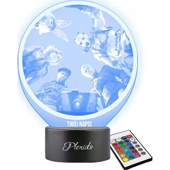 Lampička Plexido vícebarevná Noční lampa