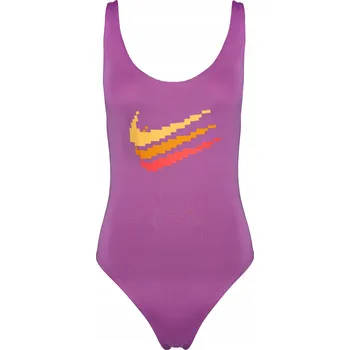 Dámské plavky Plavky Nike Multi Logo NESSD292 688 - FIALOVÁ, S