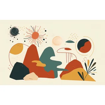 Plakát Plakát Vesmír Barev bez rámu 91,5 x 60 cm