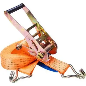 Upínací popruh Dvoudílný spanzet s háky a ráčnou, šíře 50 mm, délka 8,5 m