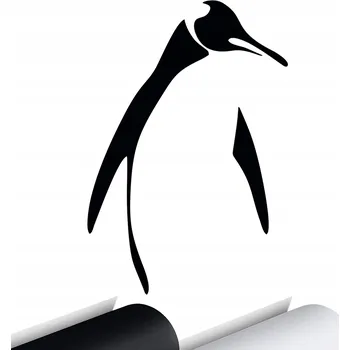 Samolepicí dekorace na vozidlo SAMOLEPKA na auto TUČŇÁK PENGUIN ZVÍŘE 10x15