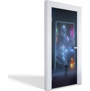 Fototapeta Samolepící dekorace ozdoba nálepka na dveře Kosmický portál 85x205 cm