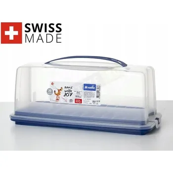 Dóza na potraviny ROTHO dóza na dorty, potraviny, pečivo - přepravka obdélníková