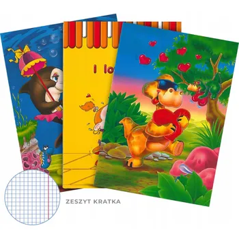 Sešit Delta Graphix Sešit A5 s linkami (kostkovaný) 16 listů Ražbou zdobené desky