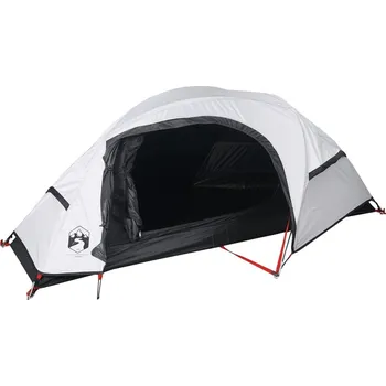 Stan OMAXI Kempingový stan kopule pro 1 osobu bílý zatemňovací nepromokavý 445994