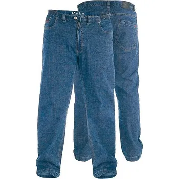 Pánské rifle modré elastické stretch v pase s gumou na bocích ODE-P20130 - 140