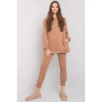 BASIC FEEL GOOD Tepláková souprava Comfort hnědá Velikost: S/M