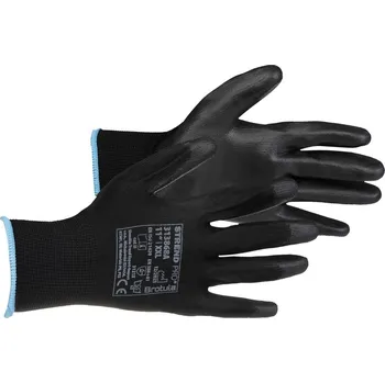 Pracovní rukavice 12 par Rukavice ST BROTULA Black 11/ XXL, záhradné, NEW EDITION