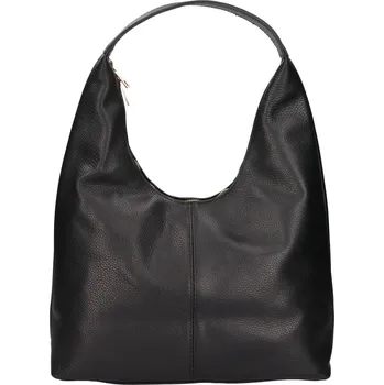 Kabelka Dámská kožená kabelka Italia Giola - černá