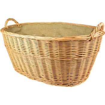 Koš na dřevo WickerWorks proutěný