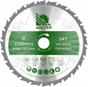 Pilový kotouč Pilový kotouč na dřevo s vidiovými zuby WALTER 230x30 Z24