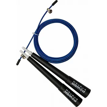 Švihadlo POWER-SYSTEM ŠVIHADLO CROSSFIT JUMP ROPE - MODRÉ