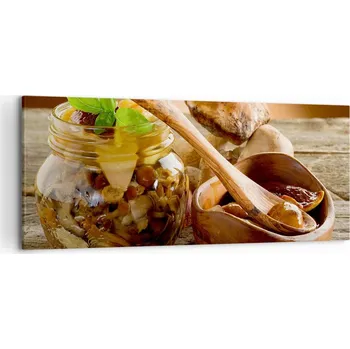 Obraz Obraz na plátně do obýváku, ložnice 120x50 gastronomie obrazy na zeď