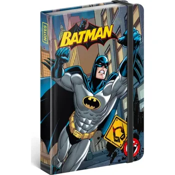 Zápisník NOTES ZÁPISNÍK A6, 172 LISTŮ, LINKOVANÝ, DC BATMAN ANIMATED