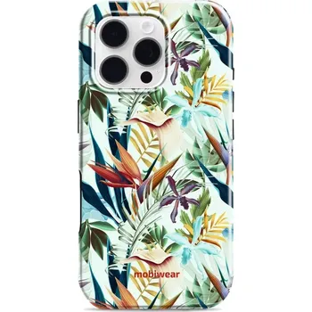Pouzdro na mobilní telefon Odolný obal Mobiwear Elite Pro - Apple iPhone 16 Pro - E071E Flóra (Odolné pouzdro, obal kryt Mobiwear Elite Pro - maximální ochrana mobilu, zesílené hrany, přesné výřezy, pohodlné držení, odolná grafika, kvalitní materiály)