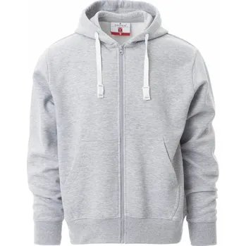 Pánská mikina Payperwear Pánská mikina Portland v melírové variantě Barva: šedá melange, Velikost: XL