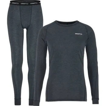 Pánské oblečení Set CRAFT CORE Wool Merino modrá - XXL, XXL