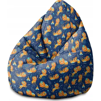 Taburet Taburet Lions Roar Taška Sako XXL Dětský pokoj Puf MIX