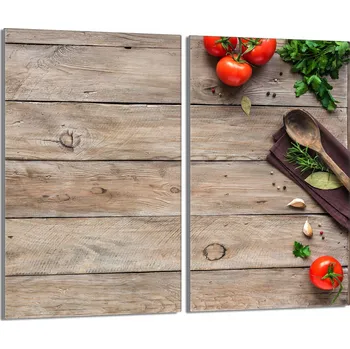 Kuchyňské prkénko Krájecí deska TMK ArtDeko sklo 2 ks