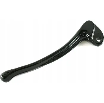 Páčka spojky a brzdy WSK 125 OSA SHL WFM PRL hliníková ČERNÁ