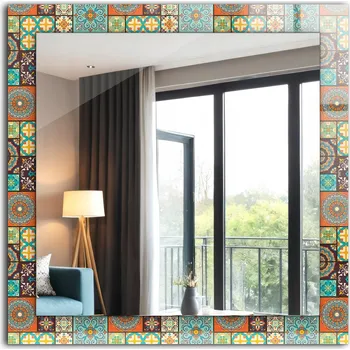 Zrcadlo Zrcadlo Coloray nástěnné čtverec 600 x 600 mm