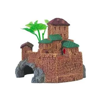 Dekorace do akvária Zolux S.A.S. Akvarijní dekorace MEDIEVAL Vesnice S 8cm Zolux