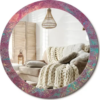 Zrcadlo Zrcadlo Prismalumino nástěnné kulaté 800 x 800 mm