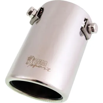 Koncovka výfuku Stříbrná koncovka výfuku K2 FI 60 X 110 WM Sport