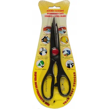 NŮŽKY KUCHYŇSKÉ BYTELNÉ OSTRÉ VELKÉ 23CM