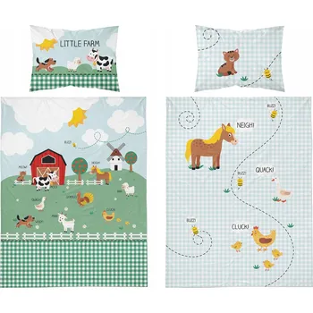 Povlečení Sada povlečení Detexpol 90 x 120 cm, vícebarevné