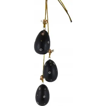 Velikonoční dekorace Velikonoční závěs z dřeva - vajíčko