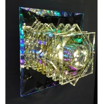 Nástěnné svítidlo LED nástěnné svítidlo Biral 3W teplá bílá +RGB