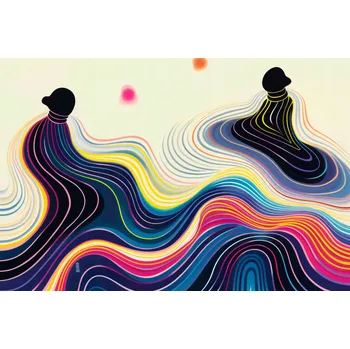 Plakát Plakát Vodní hladina bez rámu 91,5 x 61 cm