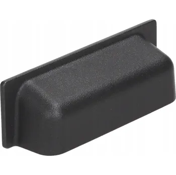 Nábytkové kování Nábytková úchytka GAMET UP11 grafit strukturovaná 64mm