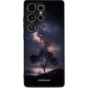 Pouzdro na mobilní telefon Lesklý kryt Mobiwear Glossy - Samsung Galaxy S25 Ultra - G005G Strom s galaxií (Prémiové lesklé pouzdro, obal, kryt Mobiwear Glossy na mobil Samsung Galaxy S25 Ultra - G005G Strom s galaxií, materiál Plast + TPU silikon - krytí po všech stranách,)