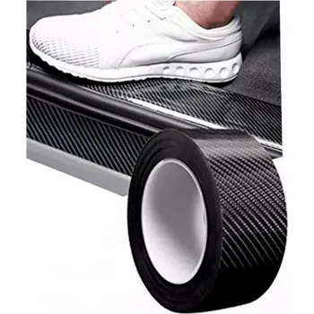 Lepicí páska Ochranná páska fólie CARBON 5D na prahy 3 cm 5 m