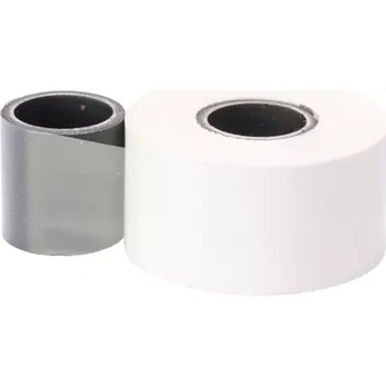 Pásek do tiskárny TTR páska 33mm x 300m, KBN WHITE, bílá, OUT, vosk-pryskyřice